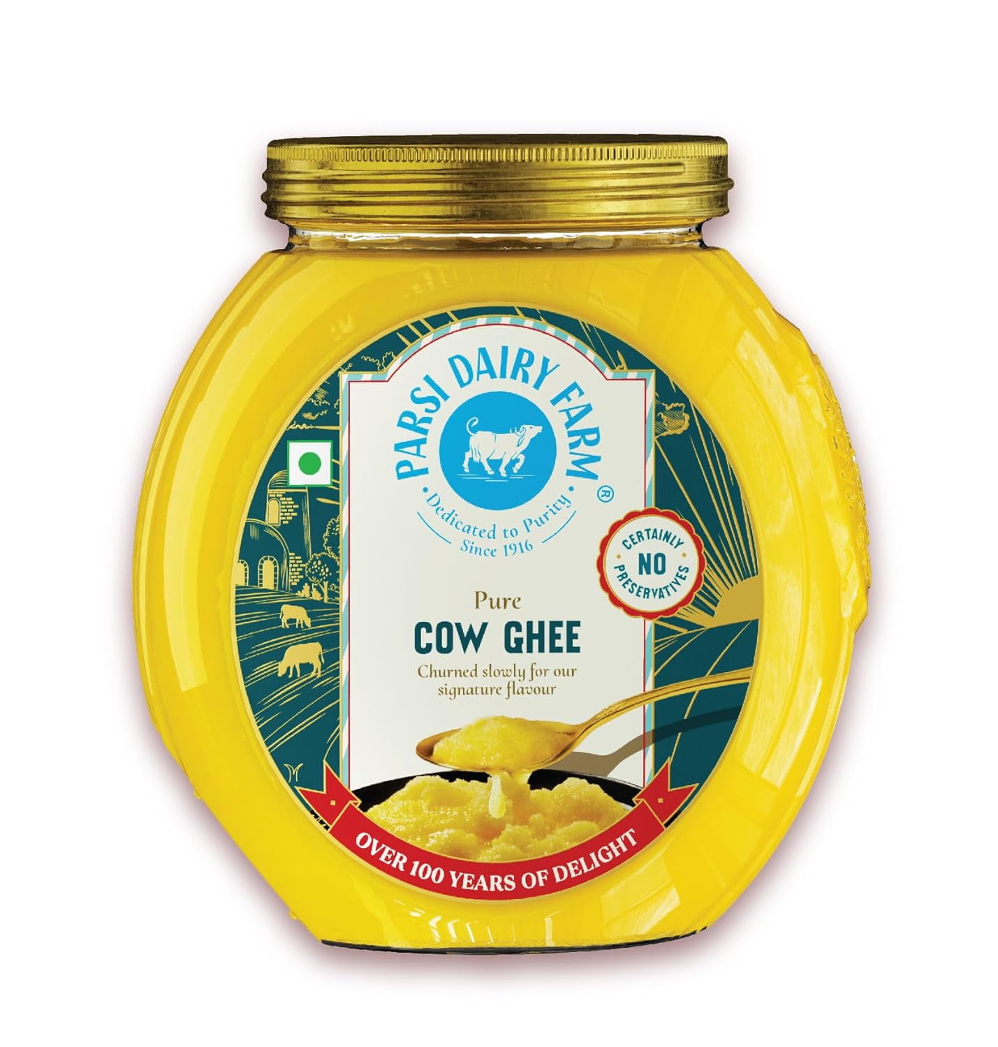 100% Natural Desi Cow Ghee By Parsi Dairy Farm'S | Pure Healthy Cow ...
