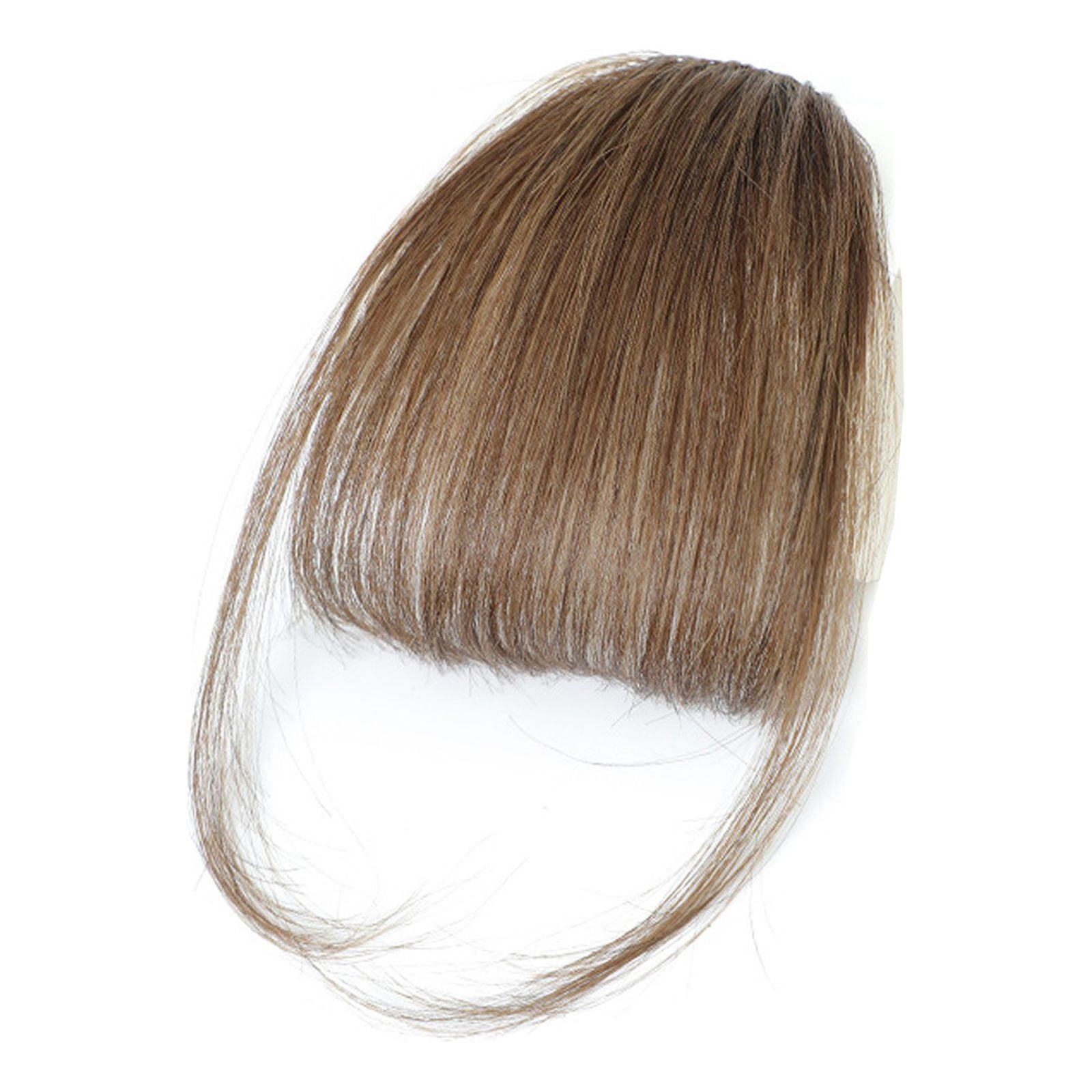 100% Natural Fringe Bang Clip in Hair Extensions Real Neat Bangs ...