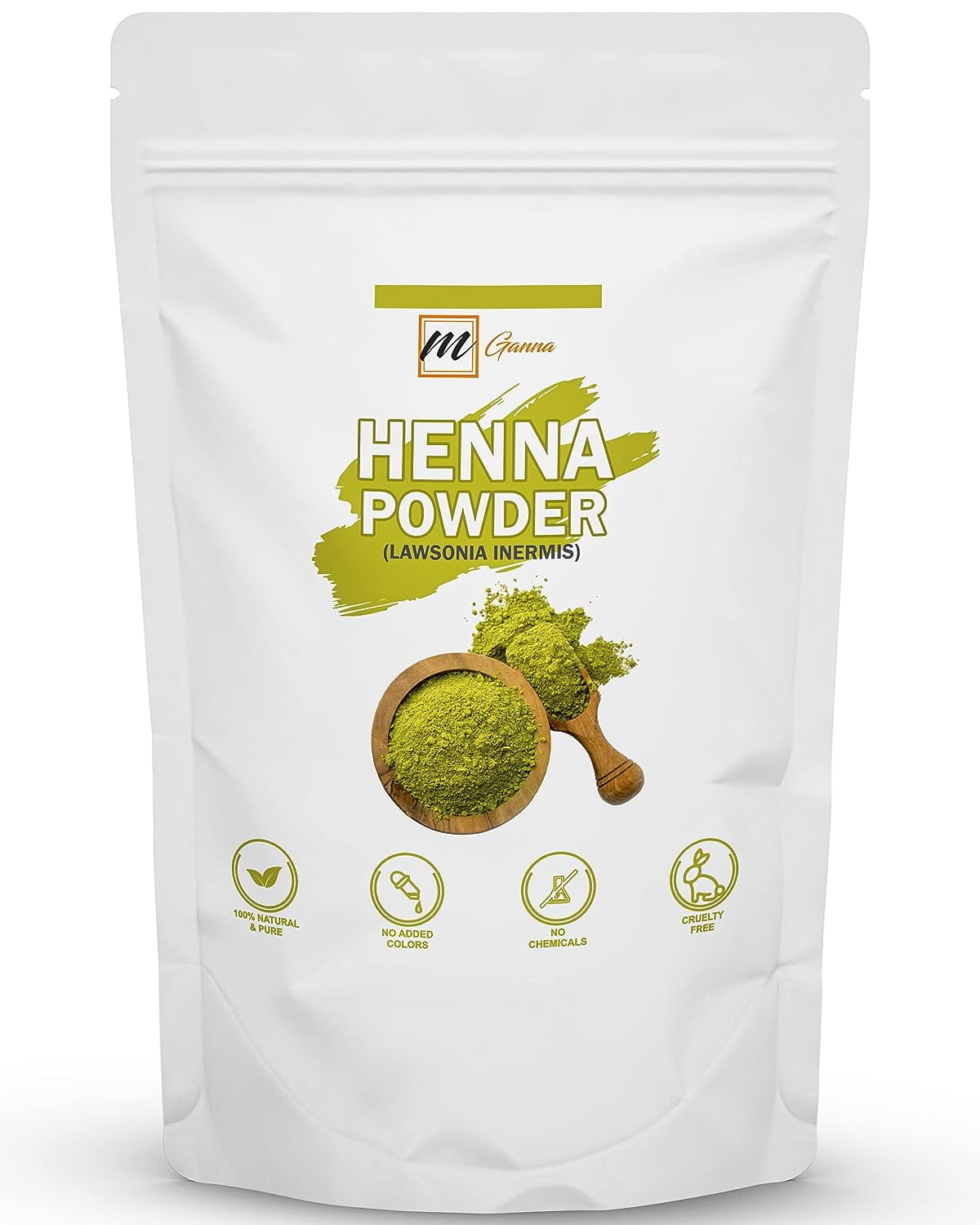 100 Natural Henna Powder Pure Lawsonia Inermis For Hair Dye and Color