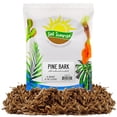 thumbnail image 1 of 100% Natural Pine Bark Mulch Nuggets (4 Quarts), Small Mulch Chips for Indoor/Outdoor Container Gardening, Ideal for Soil Supplement, Houseplant Mulch, and Terrariums, 1 of 9