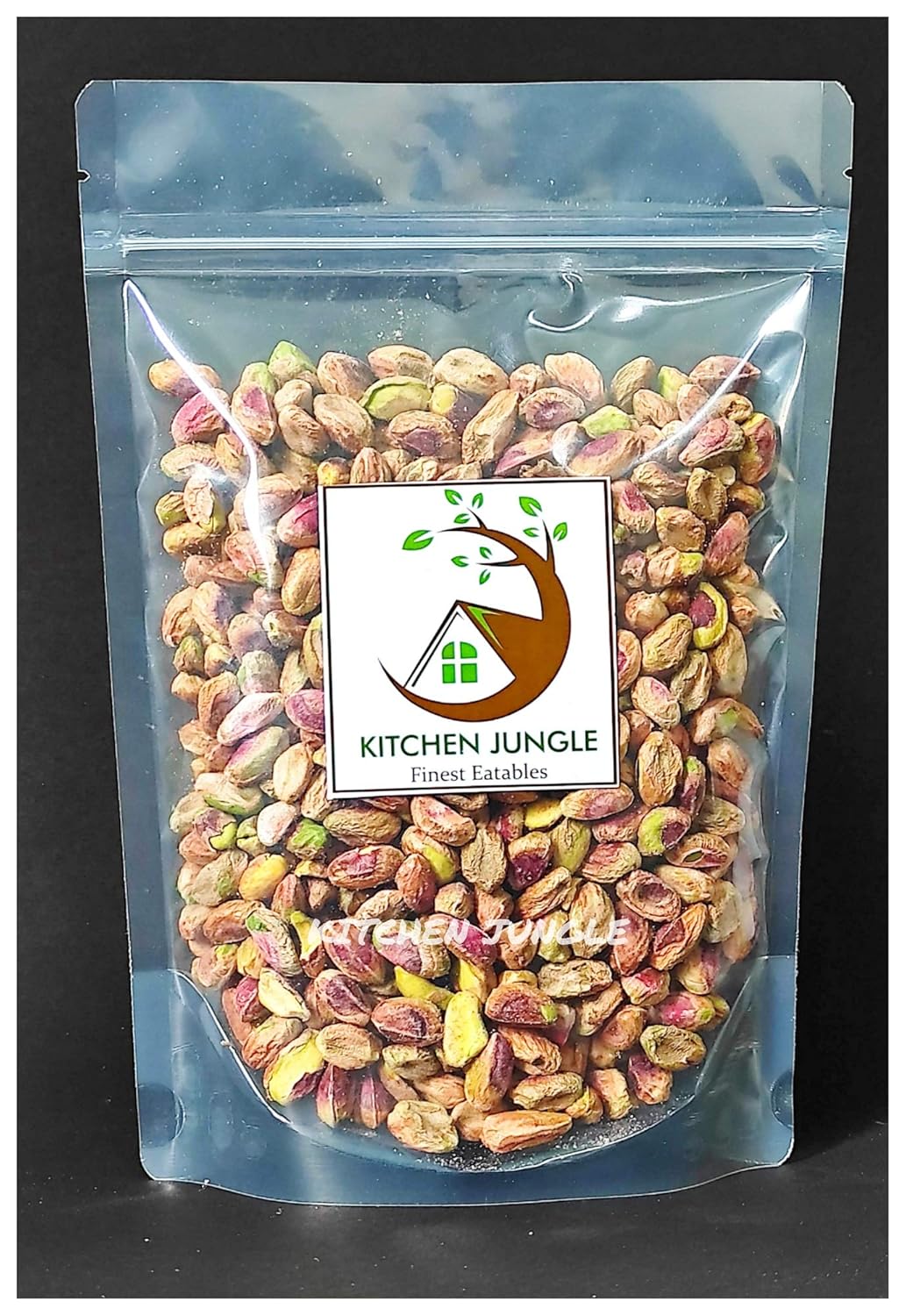 100 Natural Pistachios Kernals Without Shell By Kitchen Jungle 100gm