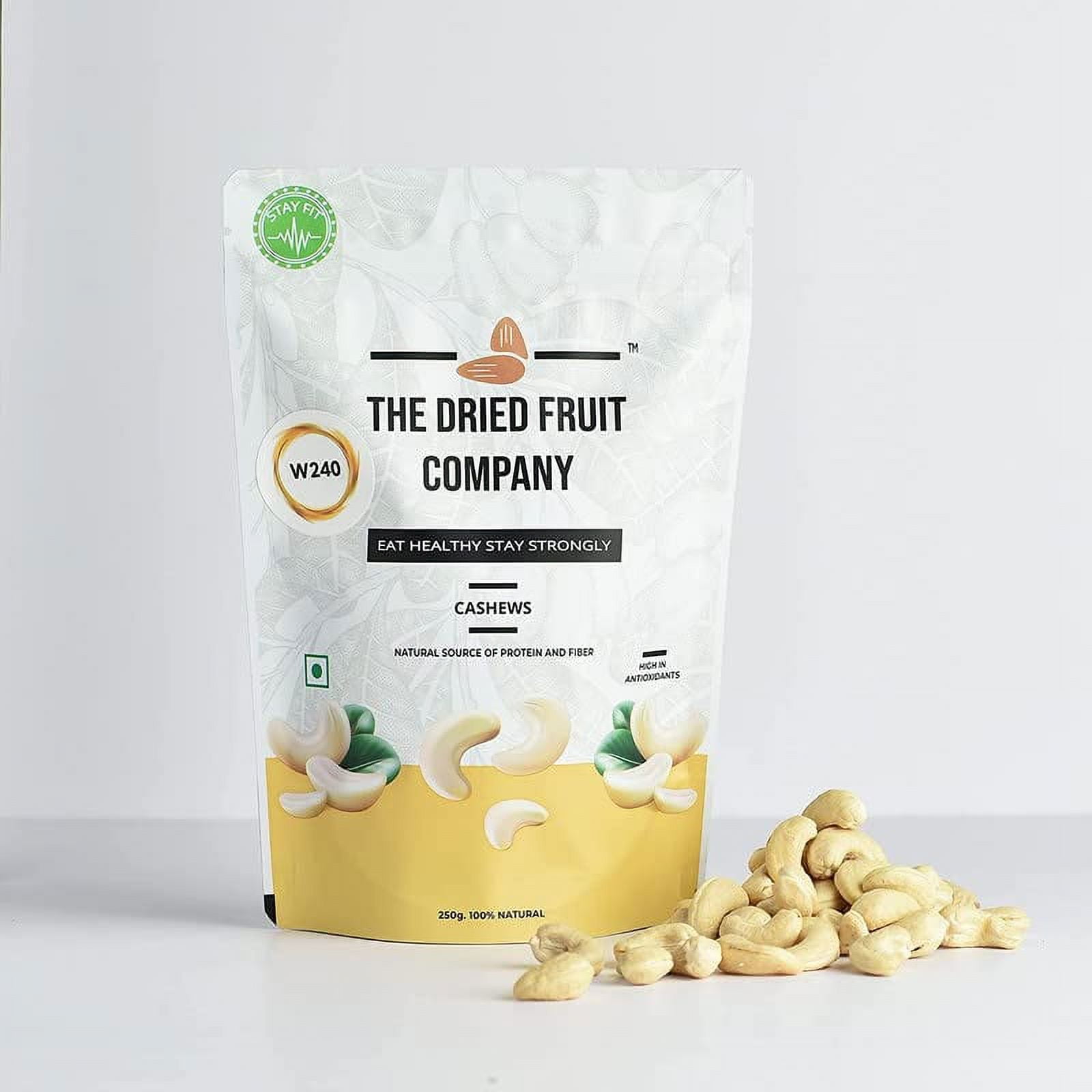 kaju-100 100% Natural Premium Kaju Whole Cashew By The Dried Fruit