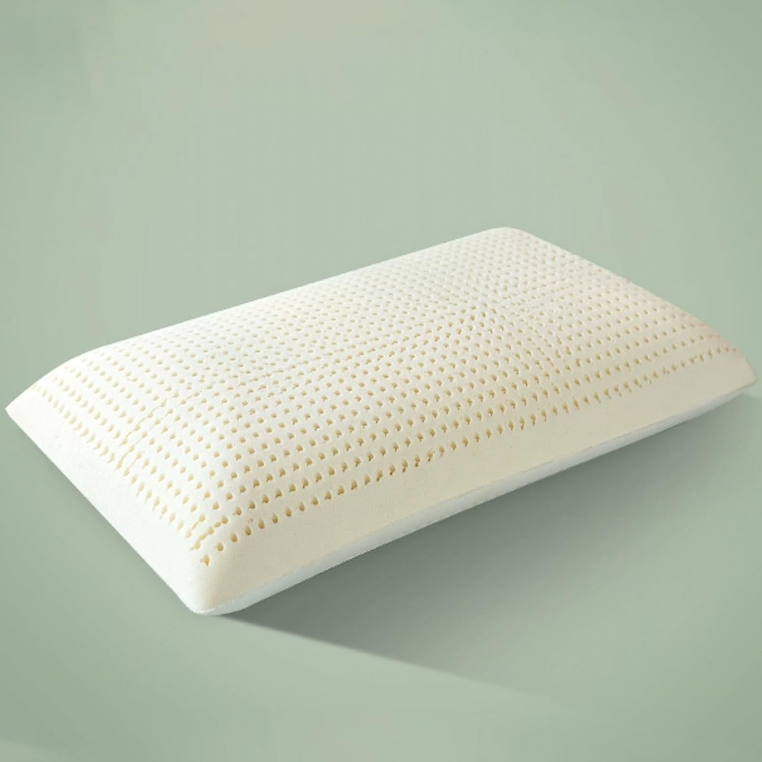 100 Natural Premium Talalay Latex Pillow, Latex Foam Pillow Medium Firm Helps Relieve Pressure