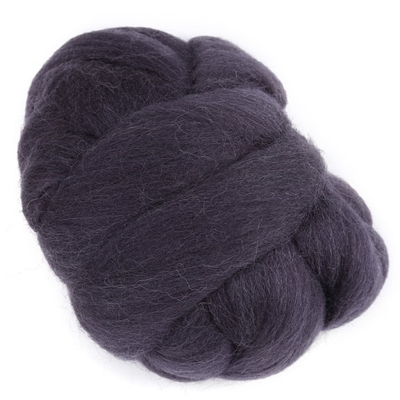 100% Natural Wool Roving 2oz Needle Felting Wool Top for Wet Felting Handmade Craft DIY Art Project Spinning Fiber Supply