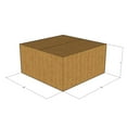 thumbnail image 1 of 14x14x7 Kraft Brown Corrugated Shipping Boxes, 32 ECT Single-Wall, Qty 100, 1 of 3
