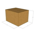 thumbnail image 1 of 15x12x10 Kraft Brown Corrugated Shipping Boxes, 32 ECT Single-Wall, Qty 100, 1 of 4