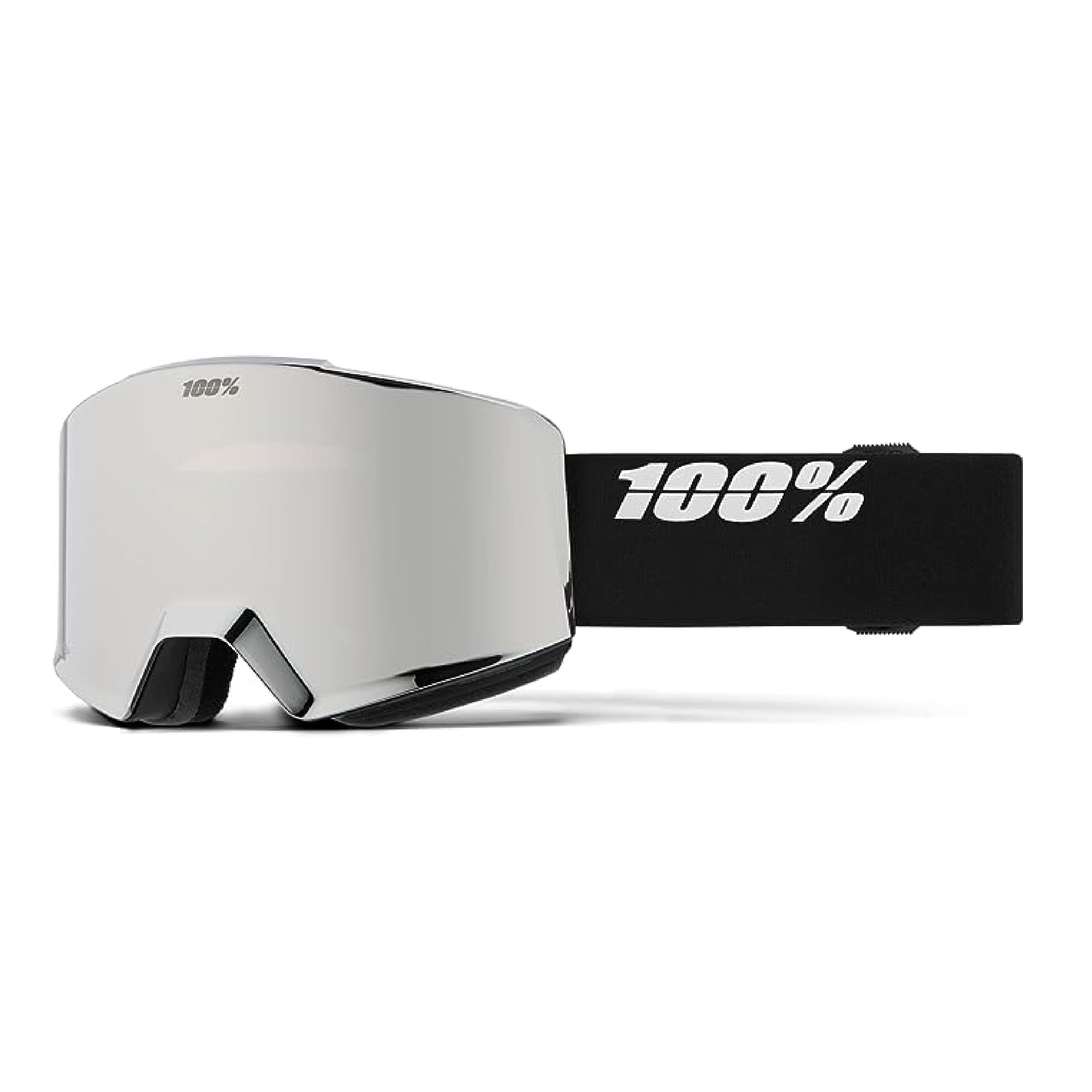 100% Norg Hiper Goggle - Black/Silver; Mirror Silver - Walmart.com