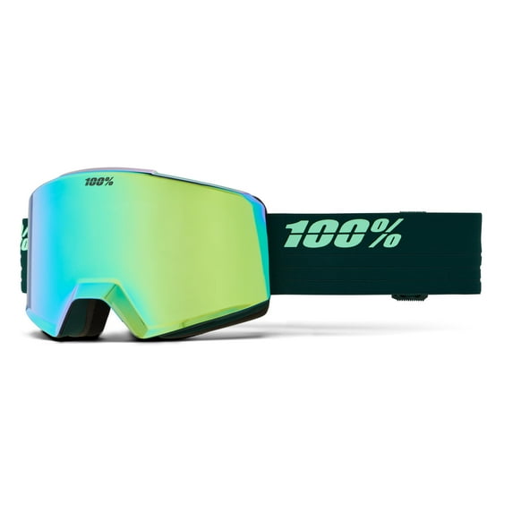 100% Norg Hiper Goggle - Chameleon; Mirror Green