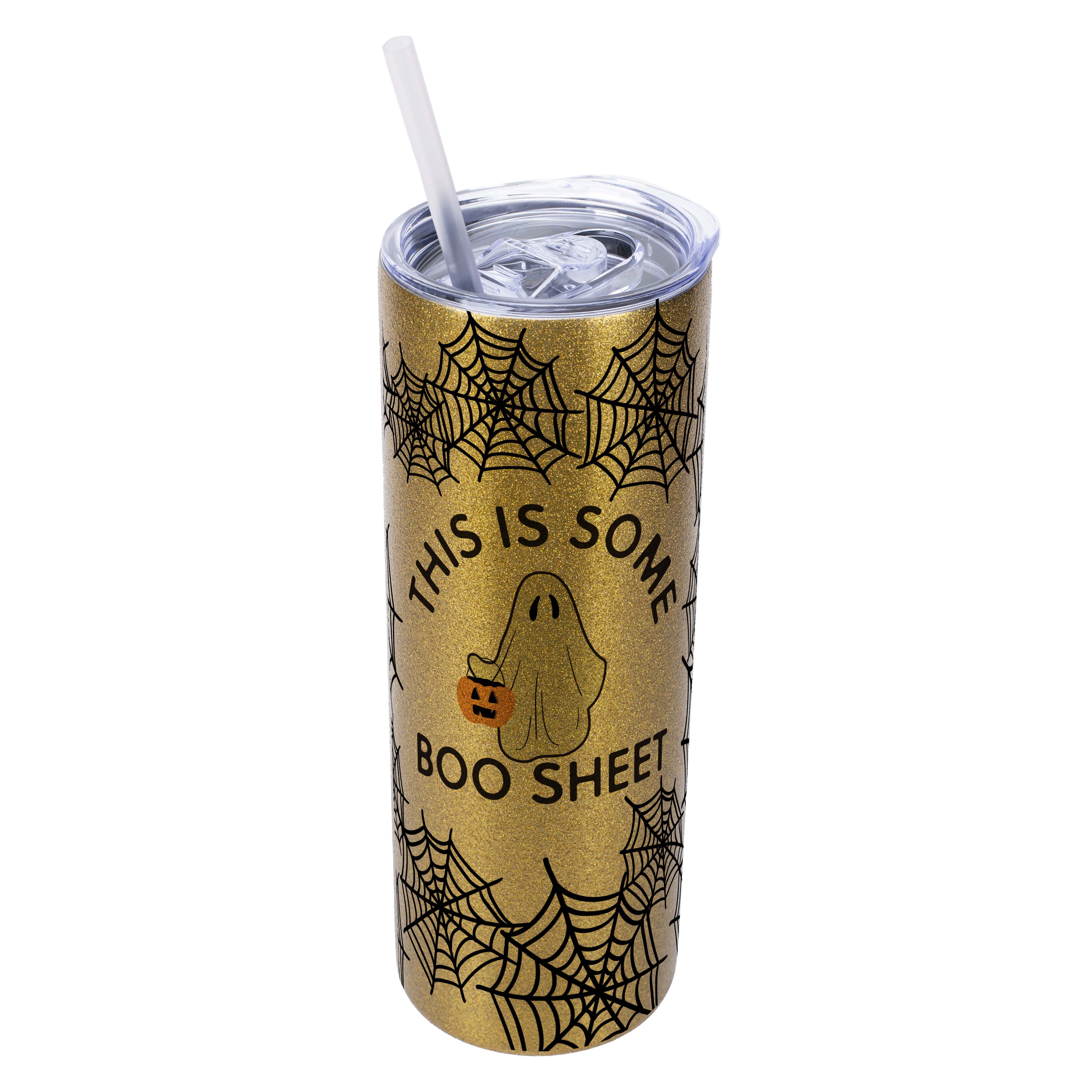 100 North This Is Some Boo Sheet Spooky Ghost Halloween Design 20 Ounce ...