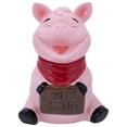thumbnail image 1 of 100 North Pig Sign Oink For Cookies 10.4 x 7.6 Dolomite Ceramic Cookie Jar, 1 of 5
