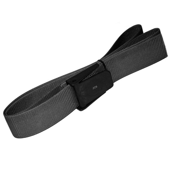 100% Nylon 2inch Scuba Webbing Weight Belt with Delrin (Plastic) Buckle, 60inch, Black