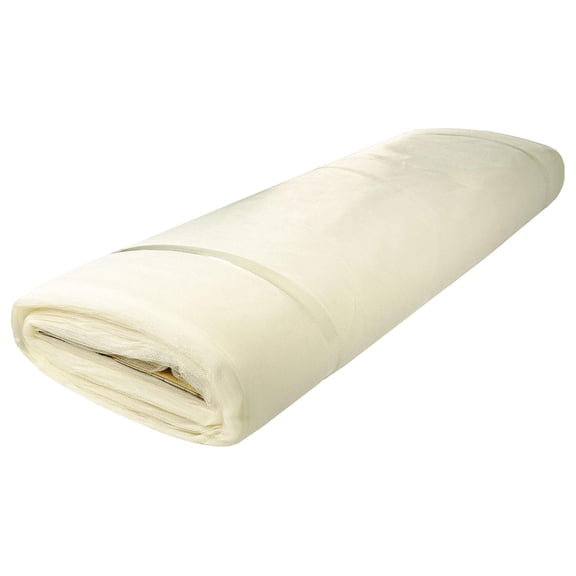 100% Nylon Tulle Mesh Fabric - Wedding Tulle Fabric - 108" Wide (270 CM) Tulle Fabric Bolt of 50 Yard - Use as Wedding Gowns, Wedding , Dresses, & Interior Design -