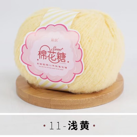 100% Nylon, cotton candy yarn, wholesale doll knitting yarn, fine scarf yarn, mousse yarn, crochet yarn, dropshipping available.