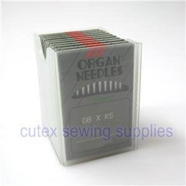 100 ORGAN DBXK5, DB-K5 Round Shank Commercial Embroidery Machine Needles Size 11 metric 75