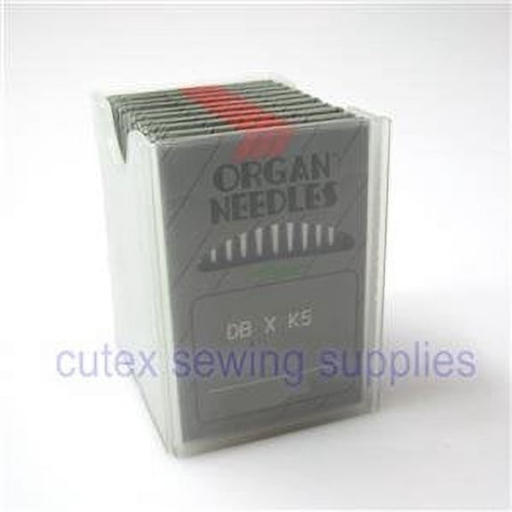 100 ORGAN DBXK5, DB-K5 Round Shank Commercial Embroidery Machine Needles Size 12 metric 80