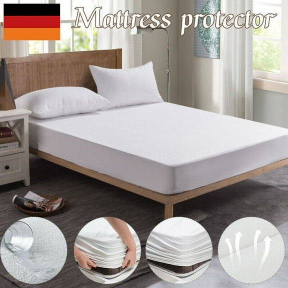 100% Organic Cotton Mattress Protector, Breathable Deep Pocket Design Ensuring a Safe and Healthy Sleeping Environment