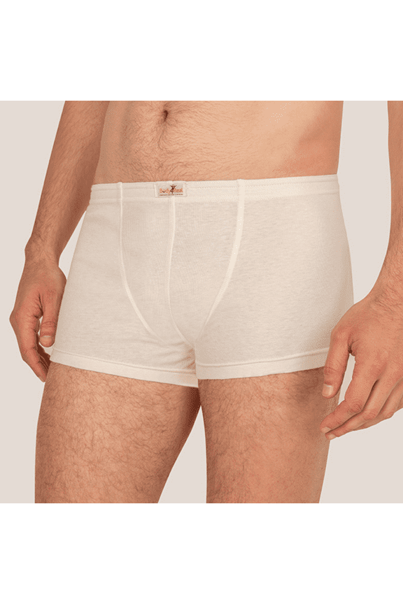 100% Organic Cotton Mens Boxer Brief Underwear PURE and SOFT chemical-free cotton XLarge