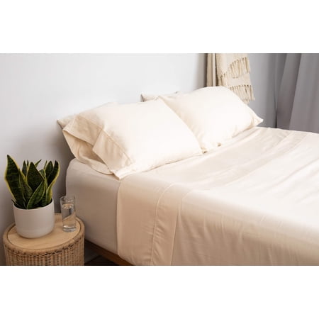 Organic Sateen Bed Sheets Set
