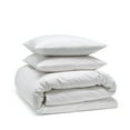 thumbnail image 1 of 100% Organic Cotton Wrinkle Resistant Solid Duvet Set, 1 of 7