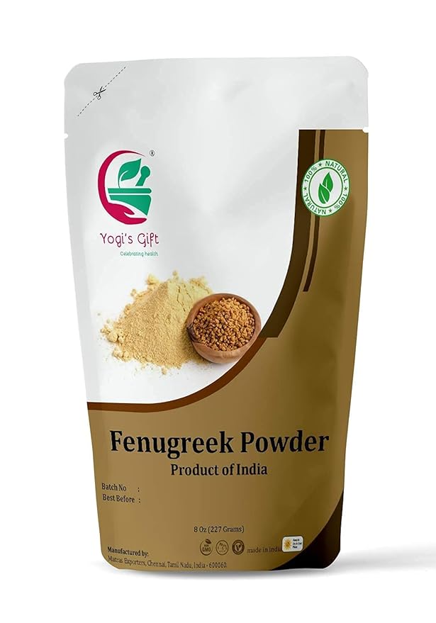 100 Organic Fenugreek Powder 8 Ounce Non GMO Trigonella FoenumGraecum Fenogreco En Polvo