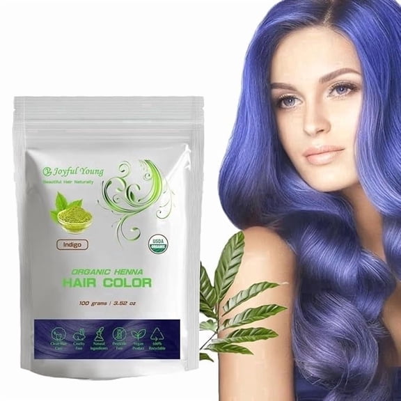 Organic Indigo Powder for Natural Hair Dye