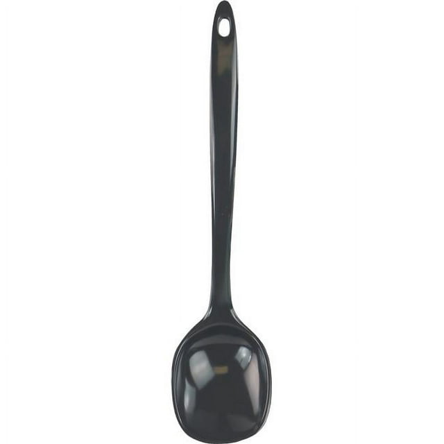 100% Organic Melamine Kitchen Cooking Spoon, Charcoal