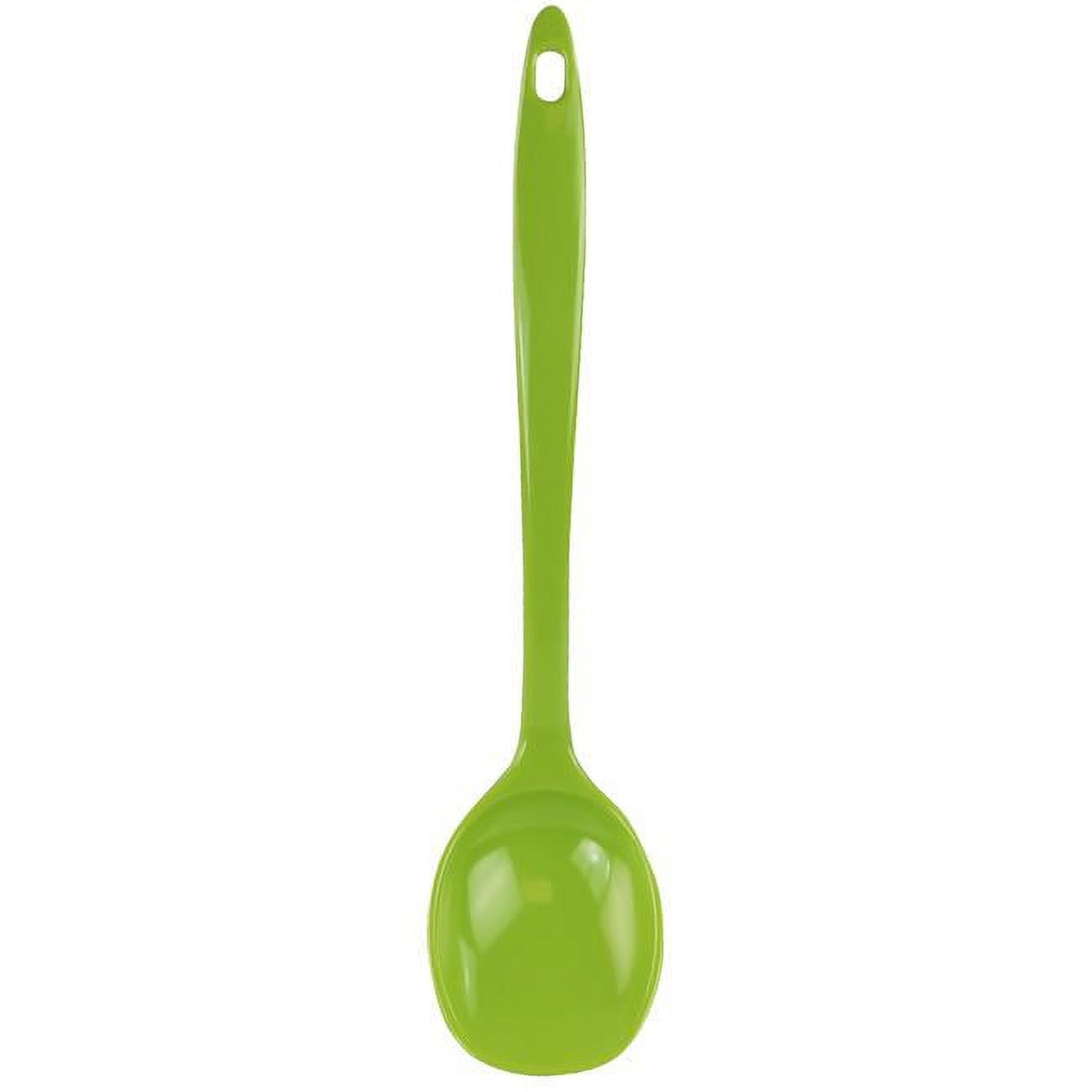 100% Organic Melamine Kitchen Cooking Spoon, Lime - image 1 of 2