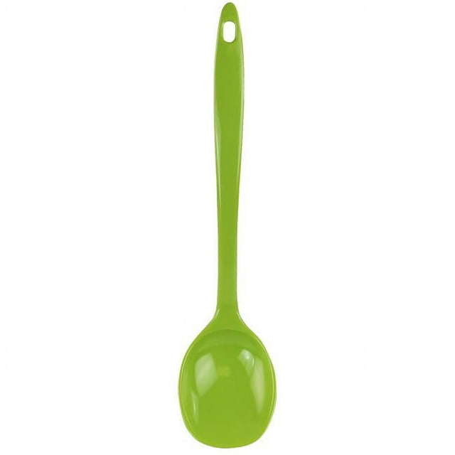 100% Organic Melamine Kitchen Cooking Spoon, Lime