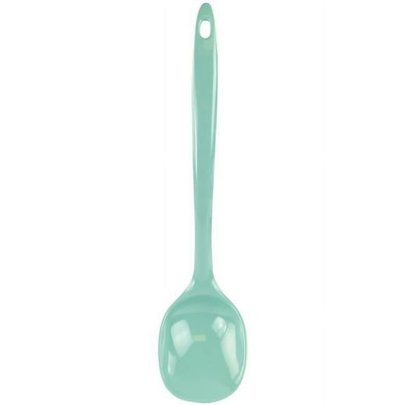 100% Organic Melamine Kitchen Cooking Spoon, Seafoam