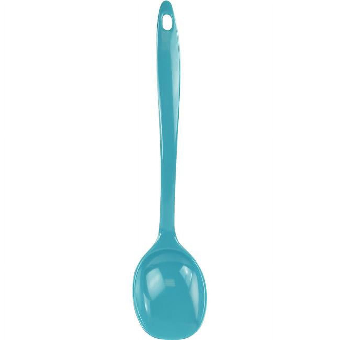 100% Organic Melamine Kitchen Cooking Spoon, Turquoise - image 1 of 2