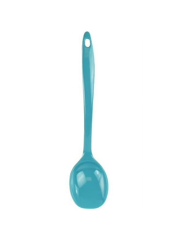 100% Organic Melamine Kitchen Cooking Spoon, Turquoise