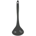 thumbnail image 1 of 100% Organic Melamine Kitchen Ladle, Charcoal, 1 of 4