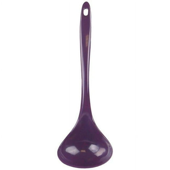 100% Organic Melamine Kitchen Ladle, Plum