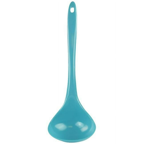 100% Organic Melamine Kitchen Ladle, Turquoise