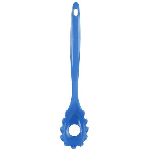 100% Organic Melamine Kitchen Spaghetti Fork, Azure