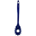 thumbnail image 1 of 100% Organic Melamine Kitchen Spaghetti Fork, Indigo, 1 of 6