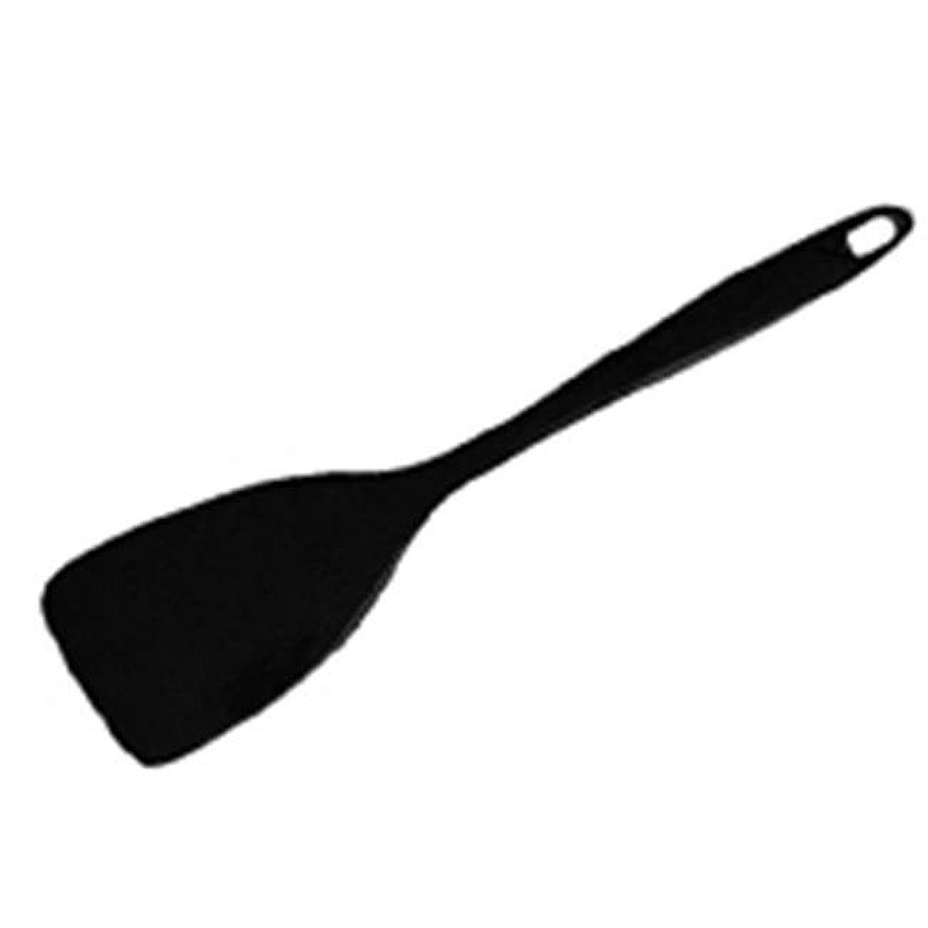 100 Organic Melamine Kitchen Spatula, Black