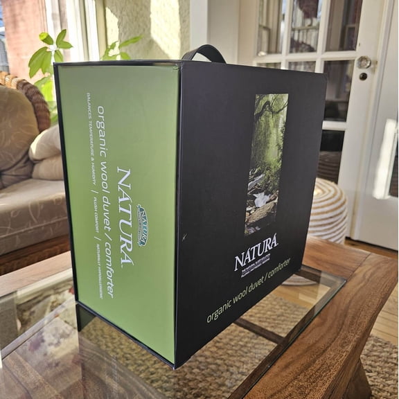 100% Organic Natura Wool™ Filled Comforter/Duvet - Queen
