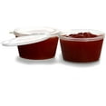 thumbnail image 1 of (100 PACK) 4.5 Oz Leak Proof Portion Cups with Lids - Plastic Condiment Souffle Containers with Attached Hinged Lid - Sauce Cup, Sample Cup, Slime Cup, Jello Shot Cups with Lids, Food Storage, 1 of 6