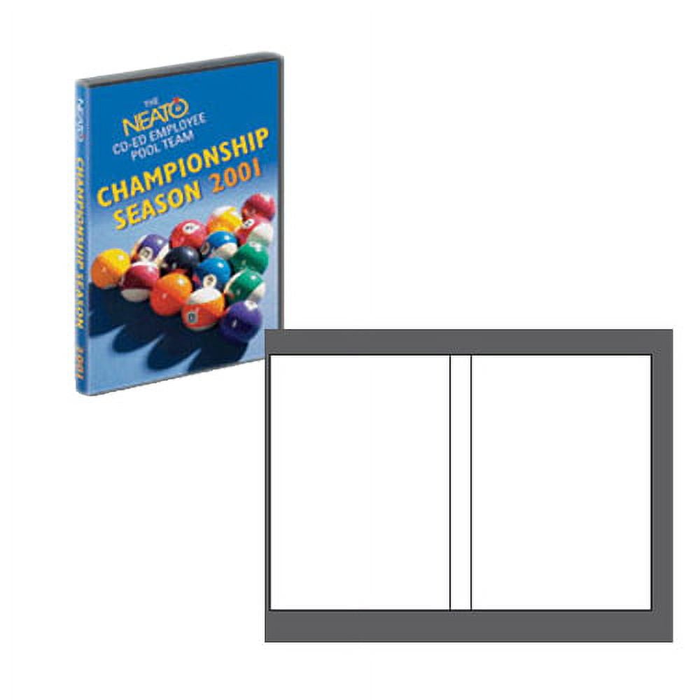 100 PACK NEATO PHOTOMATTE DVD CASE INSERTS, INK JET & LASER PRINTING