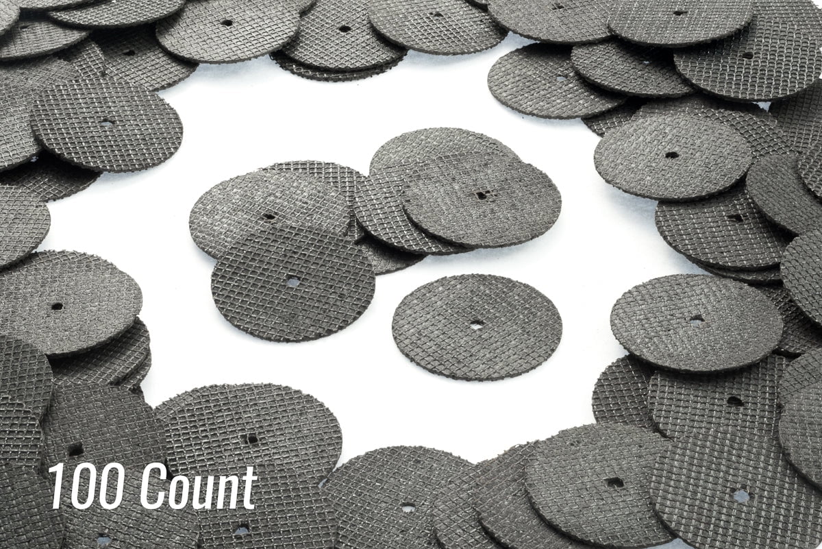 100 PC Mini Metal Abrasive Cut-Off Wheels Discs for Dremel Tool