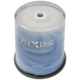 thumbnail image 1 of 100 PC PlexDisc 16X 4.7 GB DVD-R White Inkjet Hub Printable Disc 632-215, 1 of 2