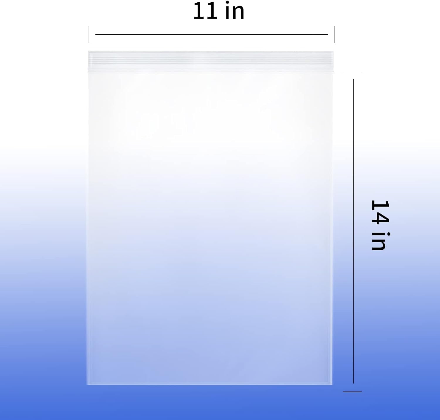 100 Clear 2 Mil Zip Seal Bags - Reclosable Zipper Lock Jewelry Baggies By SuperbMailers - View #4