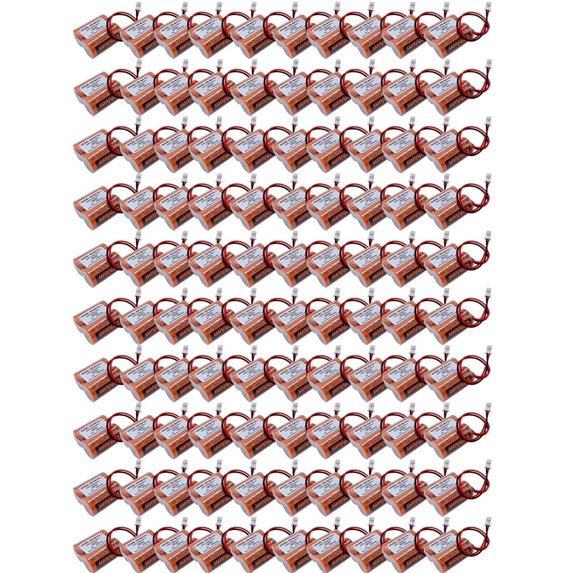 100 PCS 2CR17335A WK17 6V 1800mAh Lithium Battery Compatible for SANYO MR-BAT6V1 2CR17335A WK17