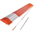 thumbnail image 1 of 100 PCS 48 Inch Driveway Markers 5/16 Inch - with 12" Install Drill Bit, Snow Stakes, Snow Plow Markers, Snow Poles, Rods, 1 of 8