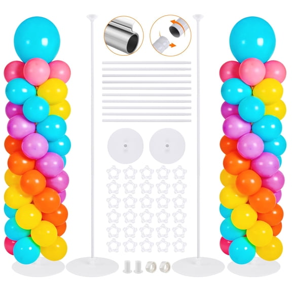 100 PCS Balloons Assorted ColorsInside 10 Colors-10 Per Color), 12 Inch Balloons Bulk,For home decoration