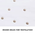 thumbnail image 1 of 100 PCS Bamboo Steamer Liner, 8" Round Air Fryer Parchment Paper with Holes, White Anti-Stick Steamer Paper, 1 of 6
