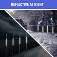 thumbnail image 1 of 100 PCS Blue Inch Driveway Markers 5/16 Inch - with 12" Install Drill Bit,  Stakes,  Plow Markers,  Poles, Rods, 1 of 6