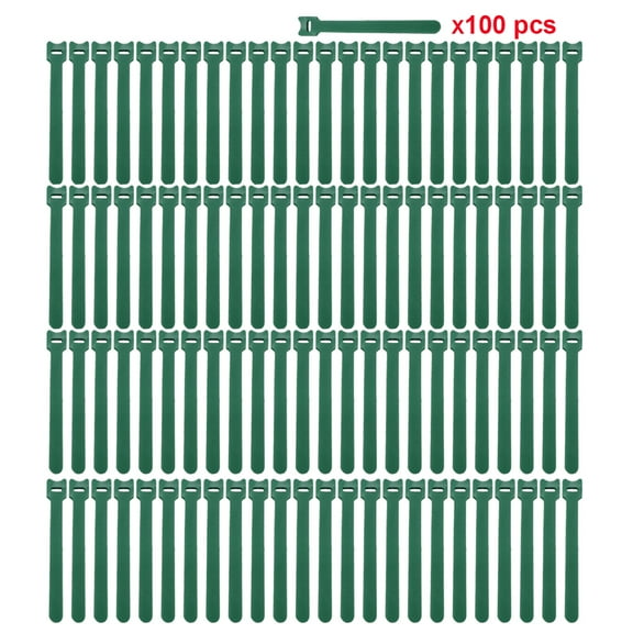 100 PCS Cable Ties, Reusable Fastening Cable Straps Wire Ties for Computer Microphone Speaker Guitar TV Cables(10*100mm)