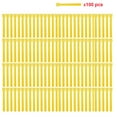 thumbnail image 1 of 100 PCS Cable Ties, Reusable Fastening Cable Straps Wire Ties for Computer Microphone Speaker Guitar TV Cables（10*100mm）, 1 of 7